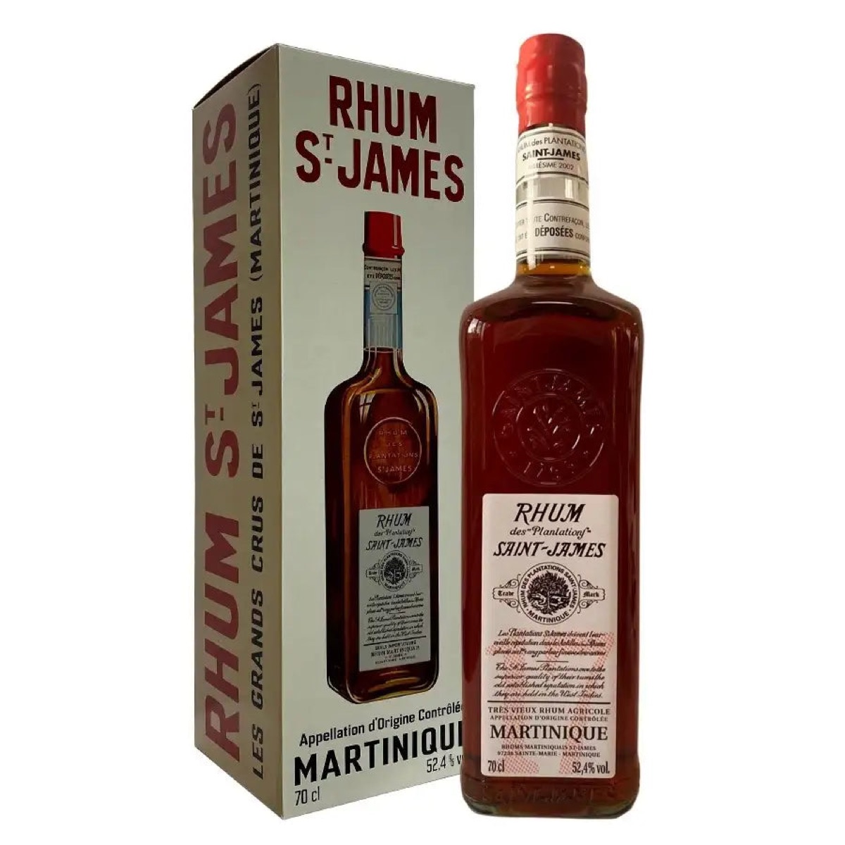 Saint James 2002 Replica Distillery Bottling for Corman Collins
