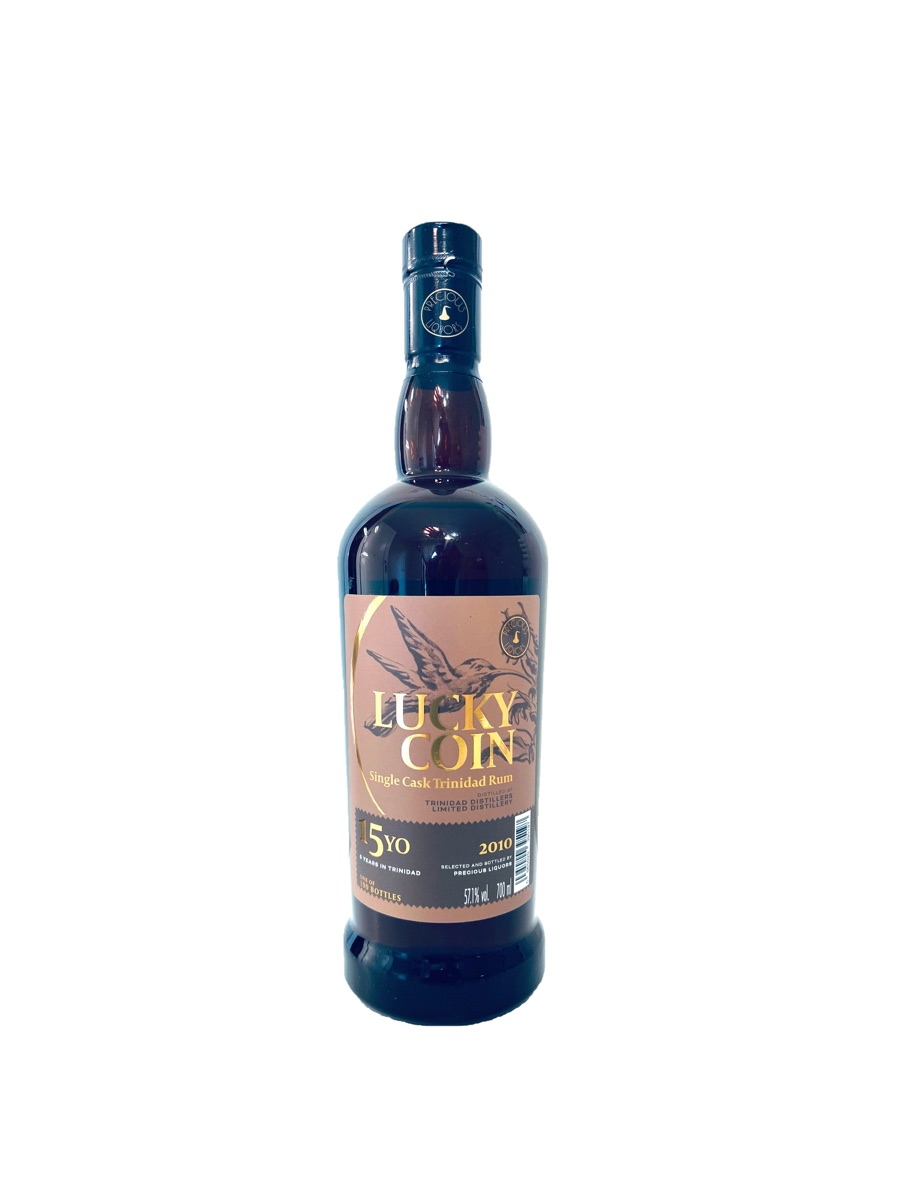 Trinidad Distillers Limited 2010 15YO Lucky Coin